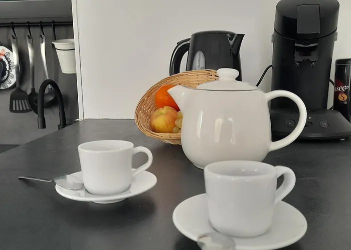Agreable T2 Au Calme, Parking, Wifi, Balcon